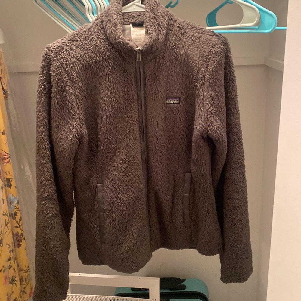 Gray Patagonia zip up
